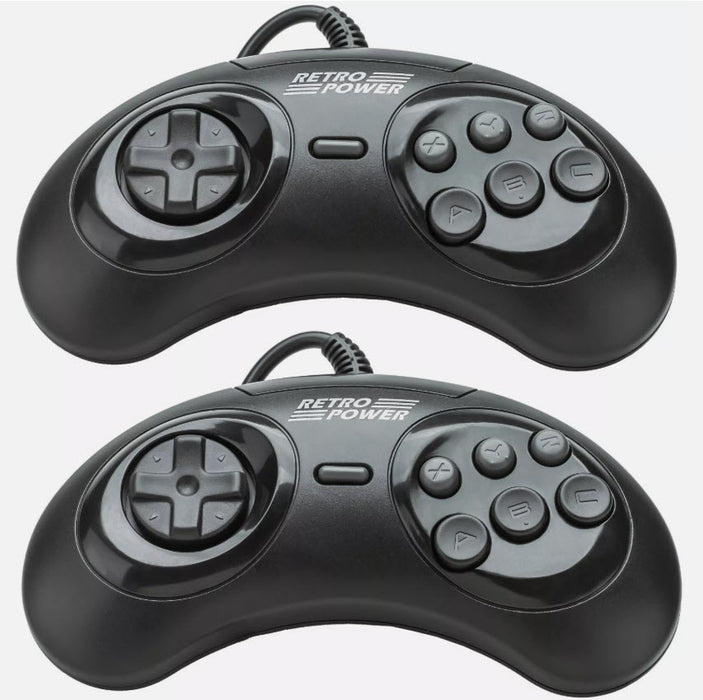 Retro Power Retro Bricks Brick Case for Raspberry Pi 2/4 Sega Genesis style with controllers LEGO