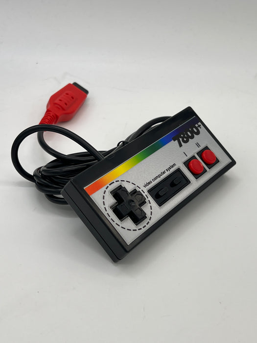 Atari 7800+ 2600+ Controller Joystick Control Pad Gamepad - “Metallic”