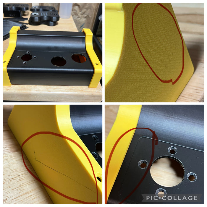 Scratch and Dent Imperfect Enclosure Arcade Sticks with ALL NEW PARTS