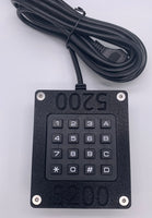 Atari 5200 DB15 to DB9 adapter with Keypad FOR USE with Sega Genesis Amiga Amstrad Commodore Joystick Pad (sold separately)