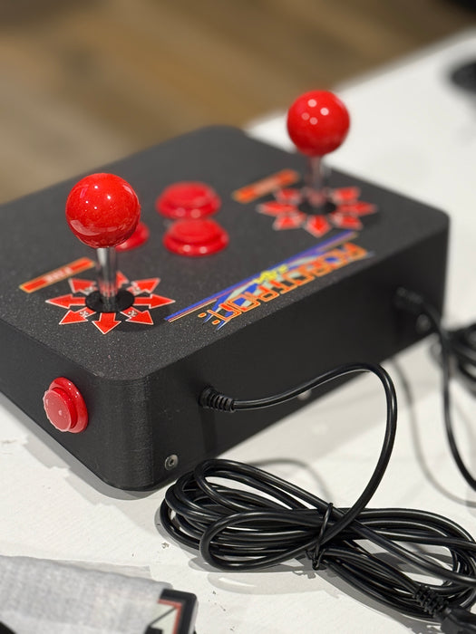 Atari 7800 7800+ 2600 2600+ Robotron Dual Arcade Stick - Original Hardware Version