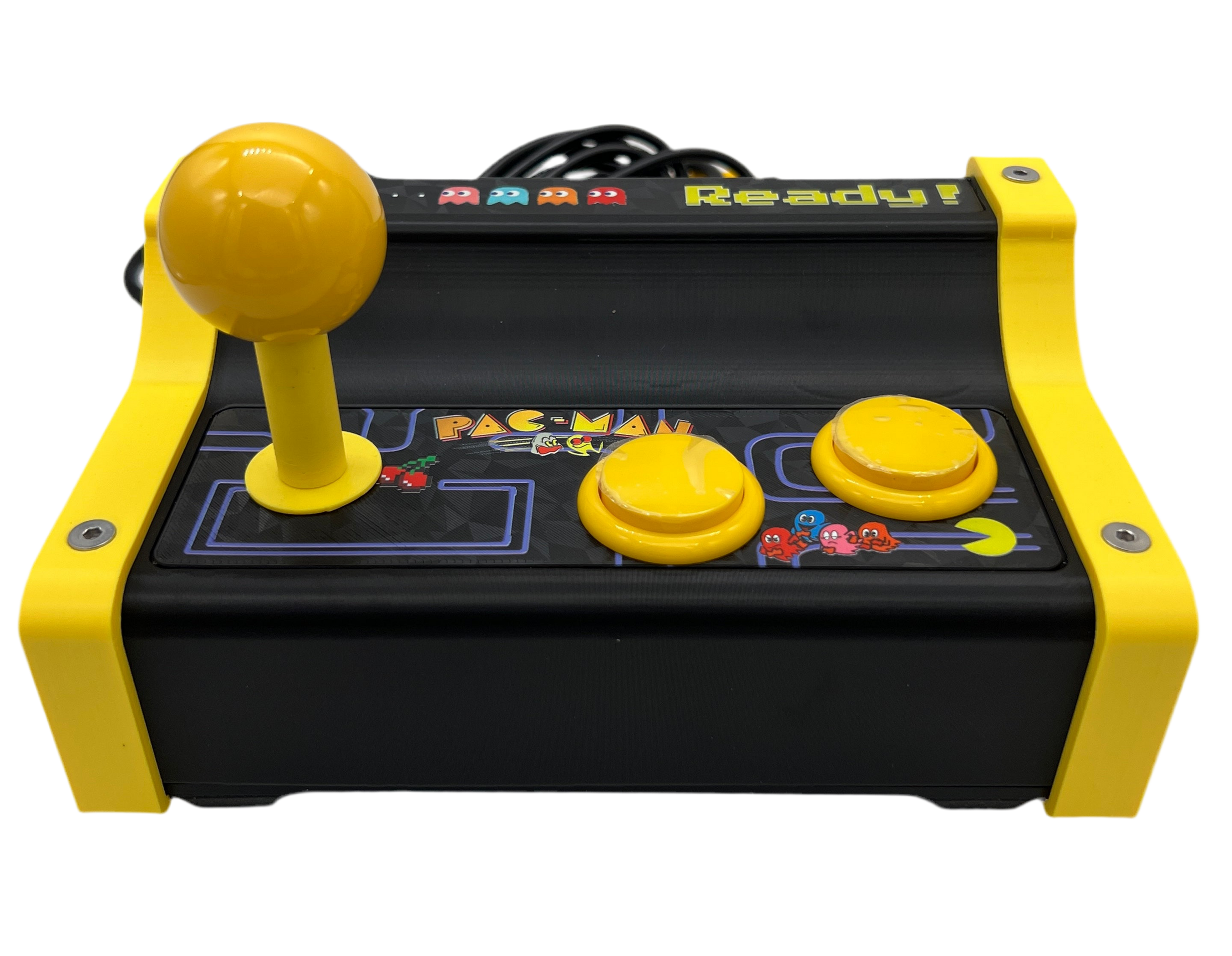 Pac-Man Themed Atari 7800 7800+ 2600 2600+ Arcade Stick Controller Joy ...