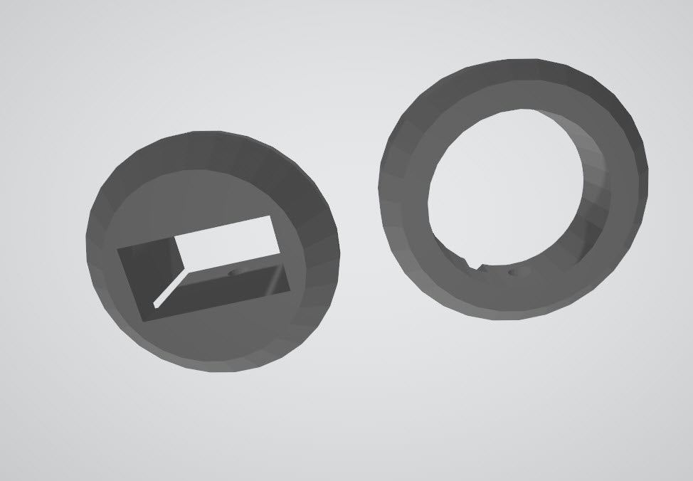 3D Model STL File - RetroGameBoyz Spinner Joystick Combo