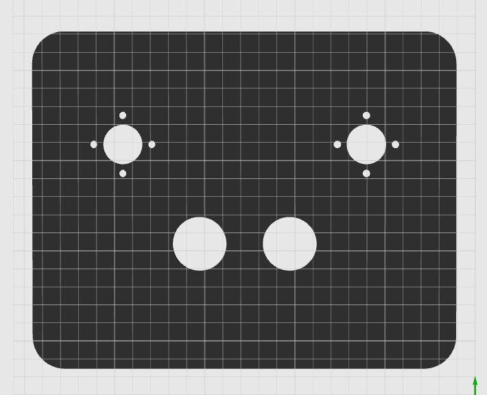 3D Model STL File - RetroGameBoyz Robotron Dual Stick USB Version