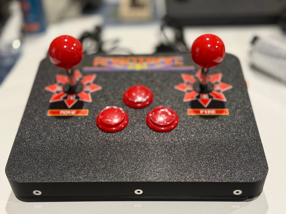 Atari 7800 7800+ 2600 2600+ Robotron Dual Arcade Stick - Original Hardware Version