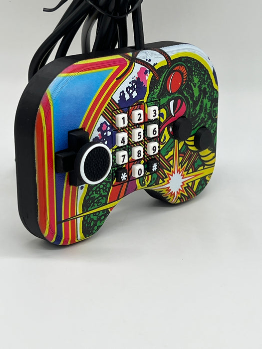 Colecovision Control Pad OS3D - RGB Edition with Silicone Contacts and Thumbstick