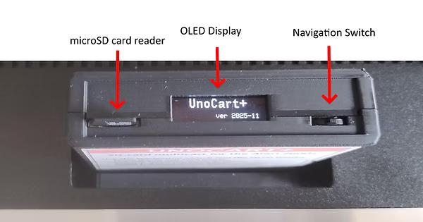 Unocart+ for Atari 2600+ and 7800+
