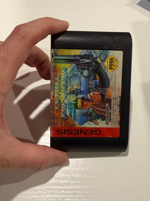 Sega Genesis Lethal Enforcers with Blue Justifier