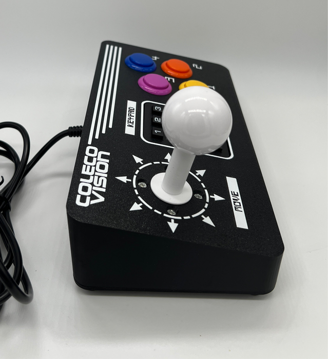 RetroGameBoyz Colecovision Arcade Stick 4 Button Super Action Colors Sanwa Buttons