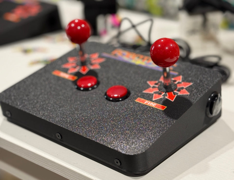 Atari 7800 Robotron Dual Arcade Stick - Original Hardware Version