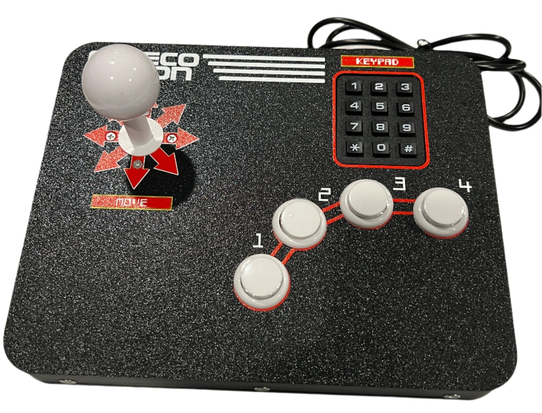 RetroGameBoyz USB Arcade Single Stick Mega 8 button with Keypad ...