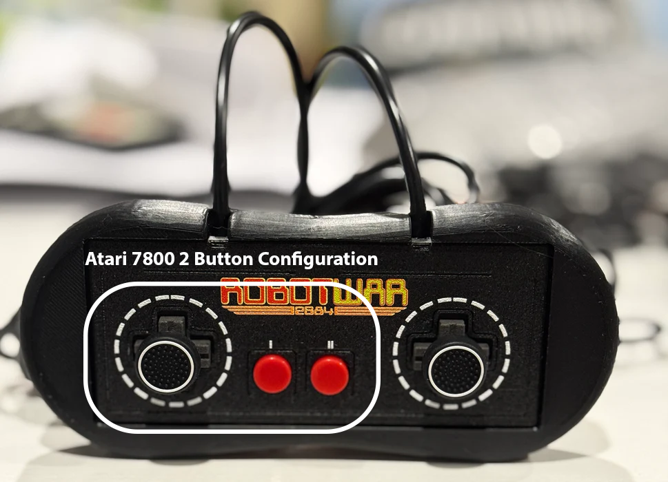 Atari 7800 Robotron Controller Control Pad Gamepad Joystick