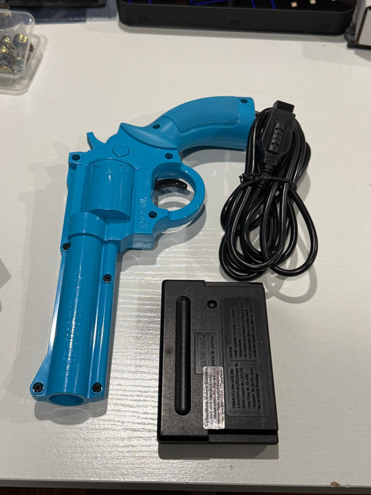 Lucien’s Luck Funktified Enforcers 7inch Sega Genesis Lethal Enforcers with Blue Justifier — RetroGameBoyz LLC