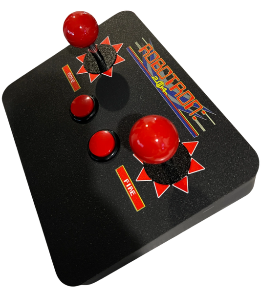 Atari 7800 Robotron Dual Arcade Stick - Original Hardware Version