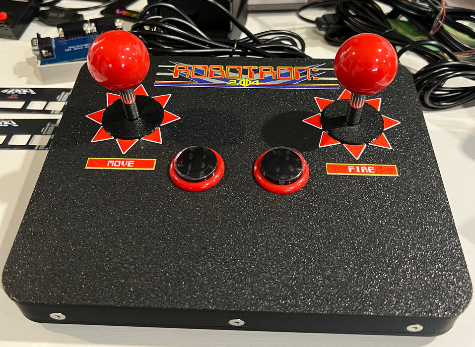 Atari 7800 Robotron Dual Arcade Stick - Original Hardware Version