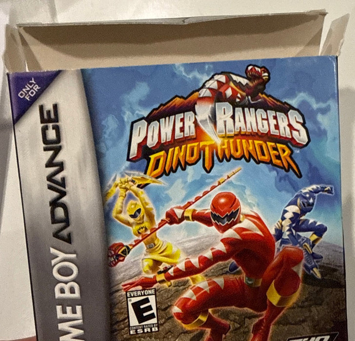 Power Rangers: Dino Thunder Game (Nintendo Game Boy Advance, GBA)