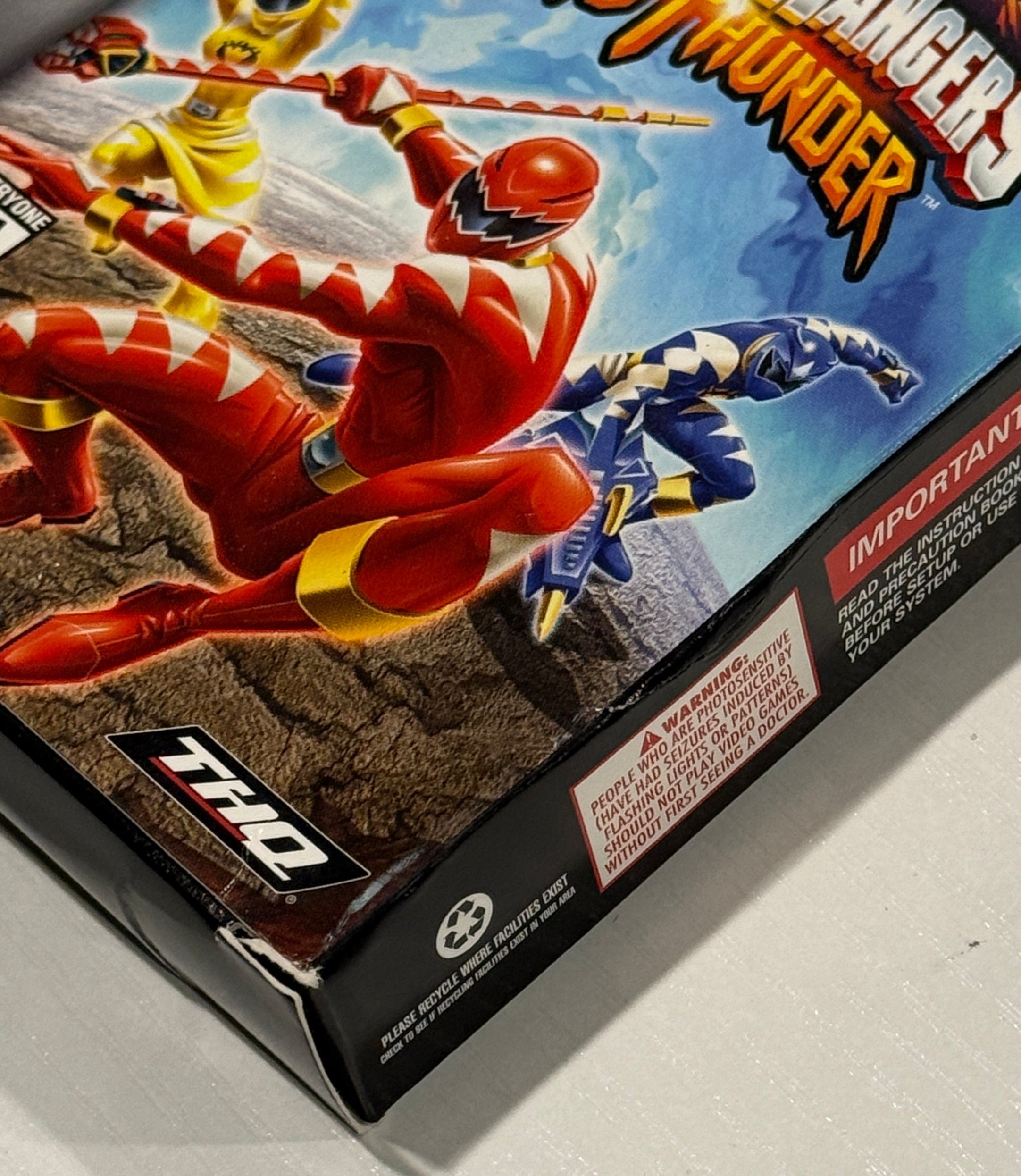 Power Rangers: Dino Thunder Game (Nintendo Game Boy Advance, GBA ...