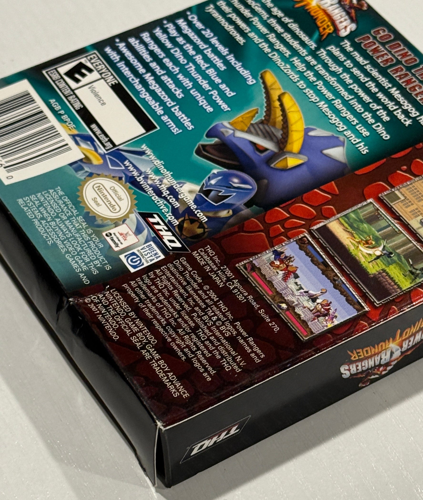 Power Rangers: Dino Thunder Game (Nintendo Game Boy Advance, GBA ...