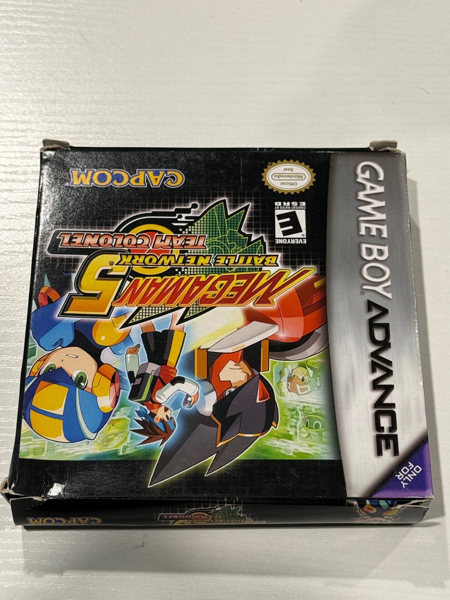 Mega Man Battle Network 5: Team Colonel (Game Boy Advance,GBA) WITH Ba ...