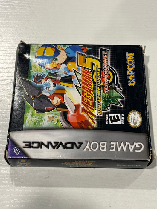 Battle Network Colonel Mega Man Battle Network 5: Team Colonel (Game Boy Advance,GBA) WITH Ba ...
