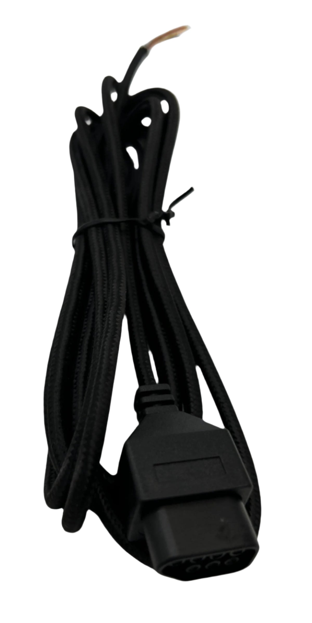 Nintendo NES NES-004 Controller BLACK STRING BRAIDED Control Pad Repai ...