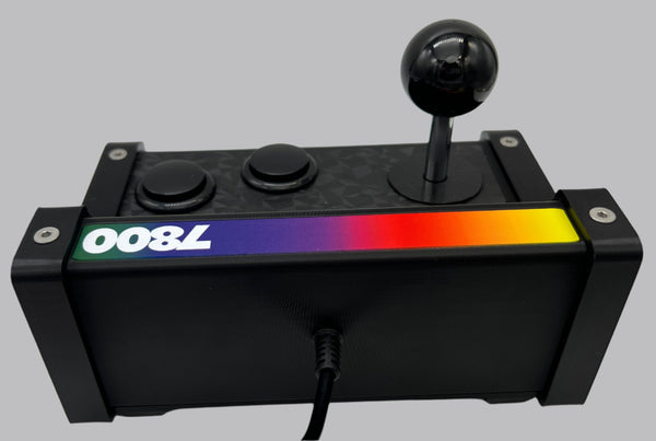Atari 7800 2600 2600+ or USB Arcade Stick Controller Joystick Control ...