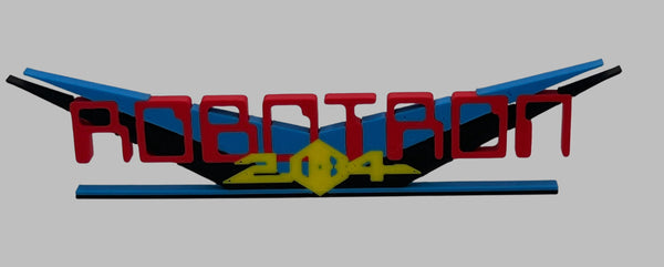 Robotron Shelf Sign Decoration