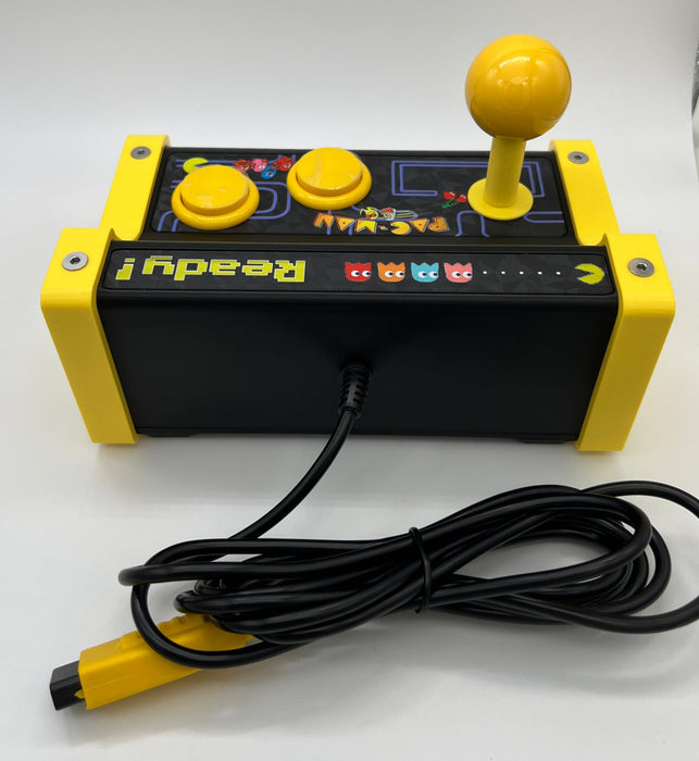 Pac-Man Themed Atari 7800 2600 2600+ Arcade Stick Controller Joystick ...