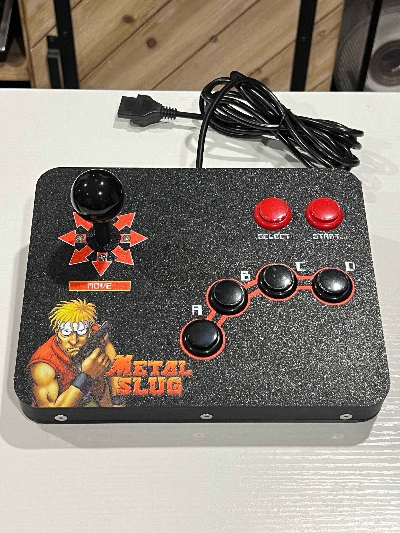 RetroGameBoyz Neo Geo Arcade Stick for use with the AES / Neo Geo CD ...