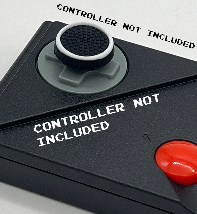 Replacement Atari 7800 CX78 Thumbstick with Grip for New Atari 7800+ Control Pad Controller