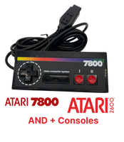 Atari 2600+ 7800 Controller 2600 Joystick Control Pad Gamepad Rainbow