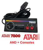 Atari 2600+ 7800 Controller 2600 Joystick Control Pad Gamepad Rainbow