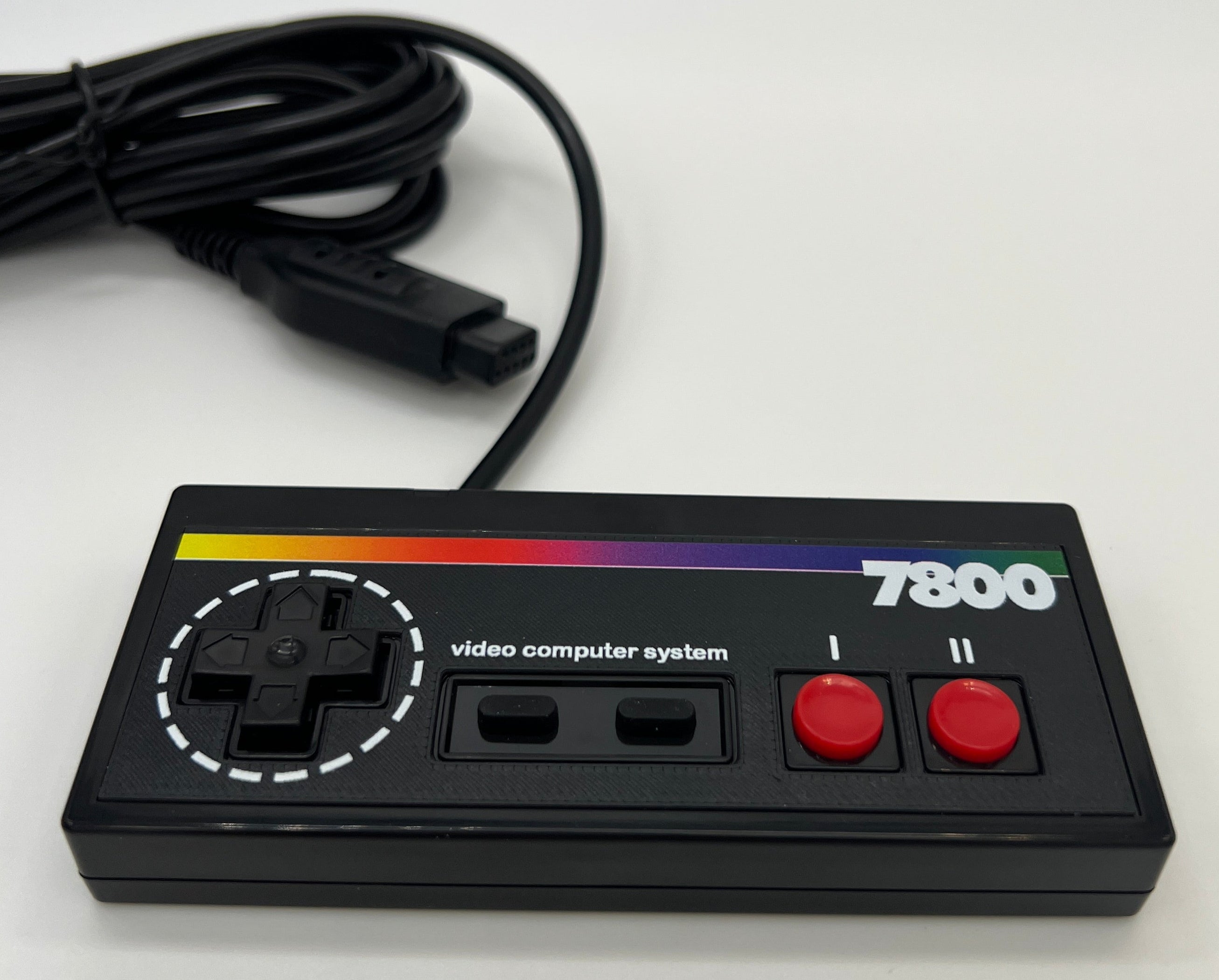 Atari 2600+ 7800 Controller 2600 Joystick Control Pad Gamepad Rainbow ...