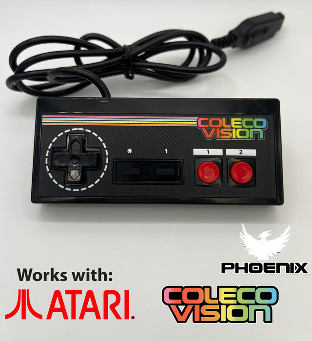 Build Your Own Control Pad - Nintendo, NES, Colecovision, Atari, Sega, MSX, Amiga, C64, TI-99, Vectrex, Odyssey and More