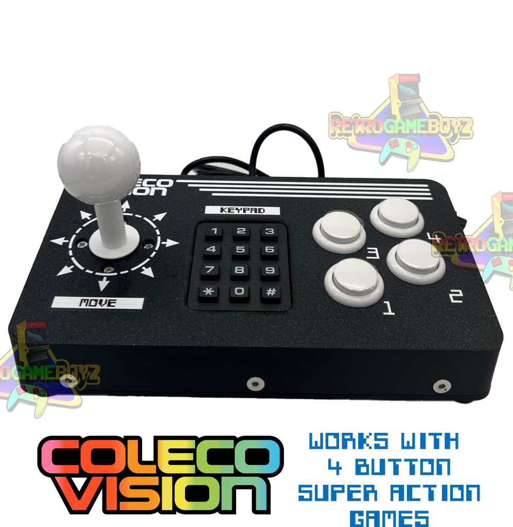 RetroGameBoyz Colecovision Arcade Stick 4 Button SE