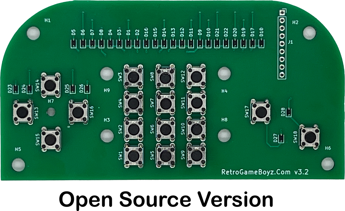 Colecovision Control Pad OS3D - RGB Edition with Silicone Contacts and Thumbstick