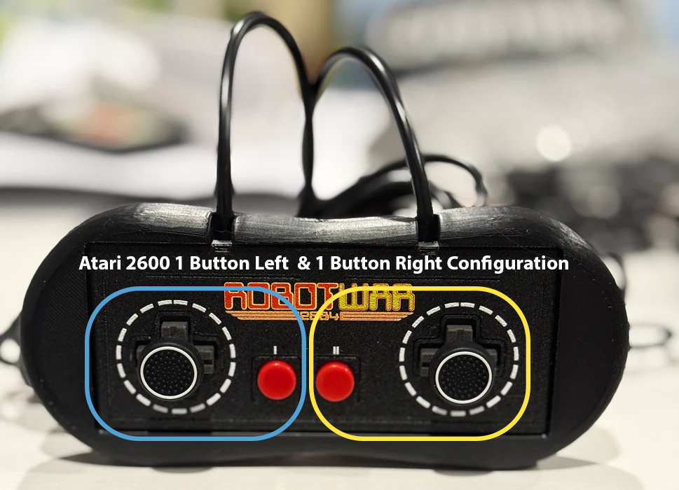 Atari 7800 Robotron Controller Control Pad Gamepad Joystick