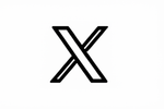 Social platform X (formerly twitter)  icon 50 x 50