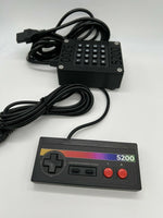 Atari 5200 Themed Decal Controller and Atari 5200 DB9 to DB15 Module Combo