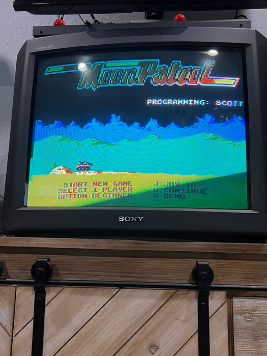 Atari 8 Bit 3 button Joy2b+ support Joystick Control Pad Gamepad - XEGS Theme