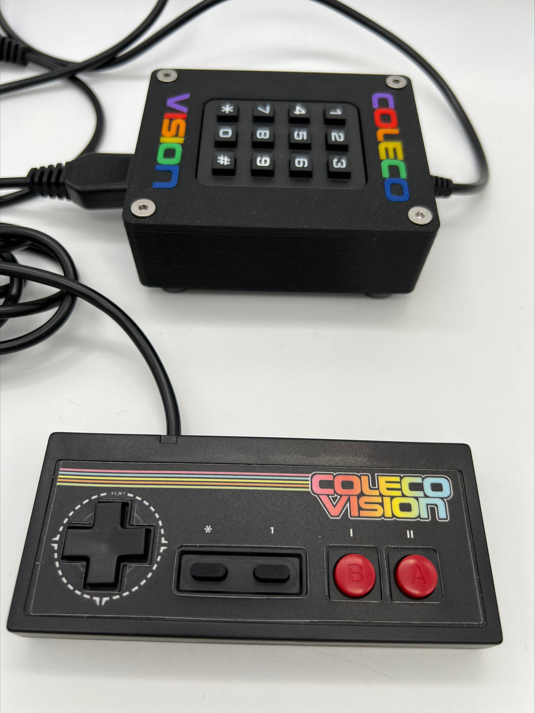 Colecovision Keypad Module and Control Pad Combo — RetroGameBoyz LLC