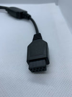 Colecovision Atari 2600 Y Cable Splitter Port Saver for use with Keypad or Paddles - READ